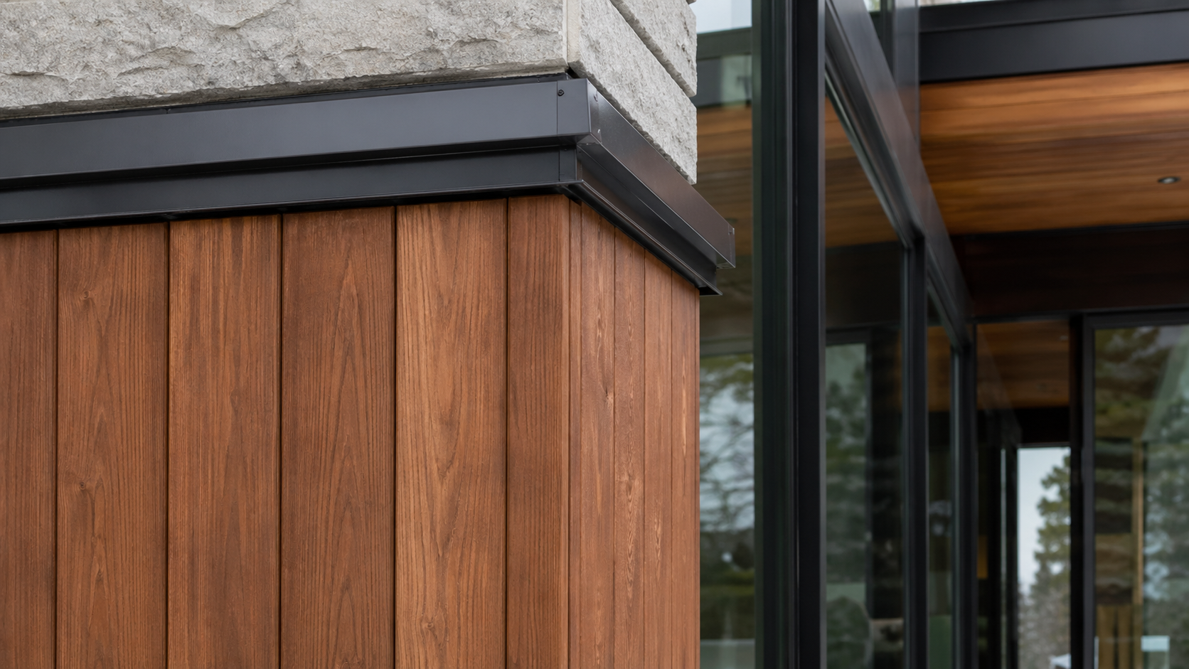 Detalle de materiales y terminaciones elegidos para mantener continuidad en futuras etapas de la vivienda.